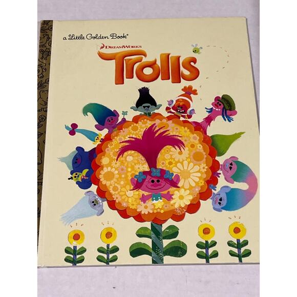 Lot of 5 Little Golden Books – Elmo Loves You, Black Panther, Trolls, Simone - Picture 2 of 11
